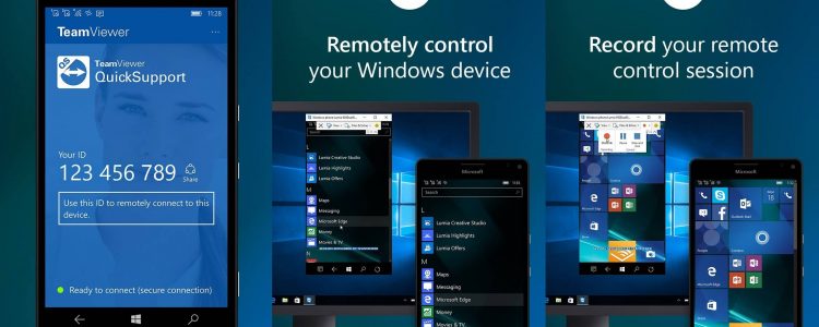 Установить TeamViewer на телефон