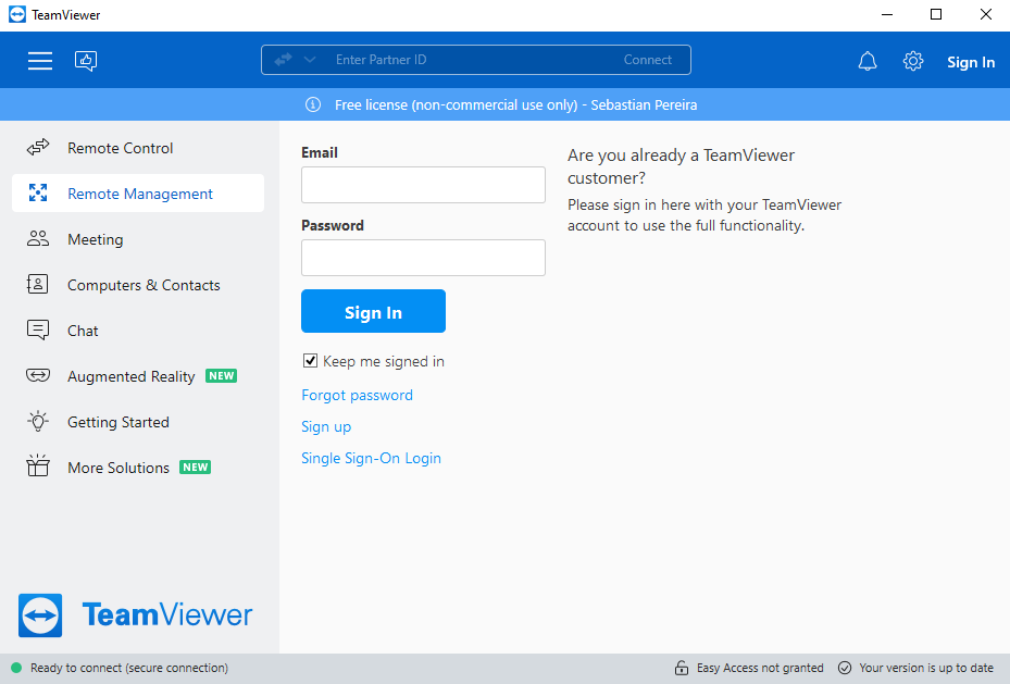 How to set up unattended access in TeamViewer