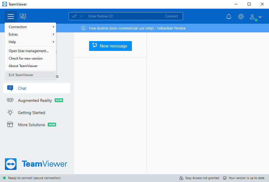 How to disable TeamViewer on PC