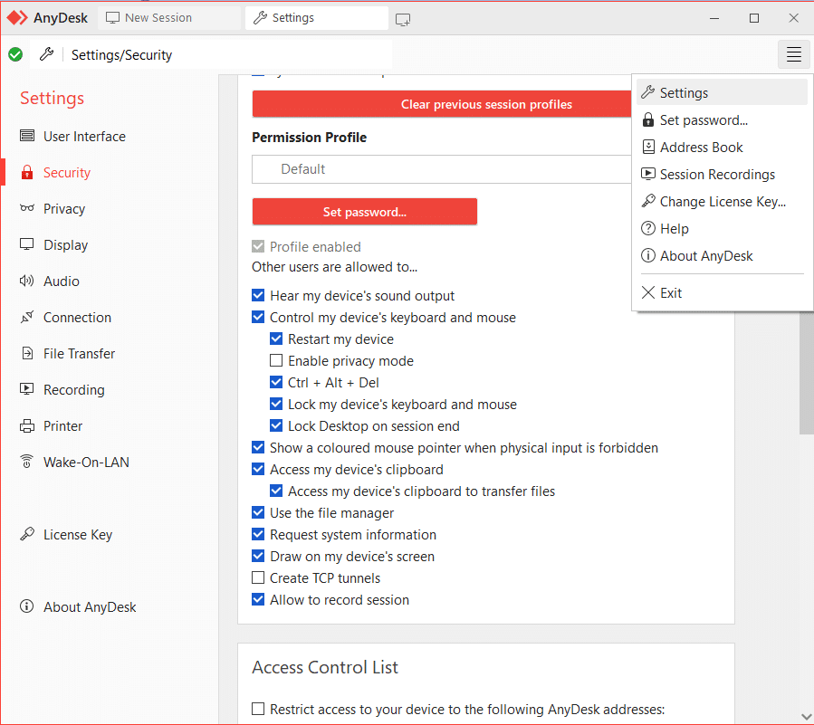 Why are hotkeys not working in AnyDesk?